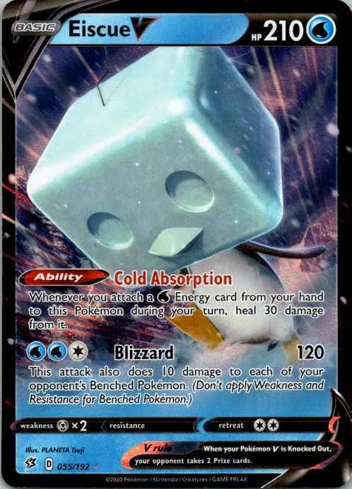 Eiscue V, 055/192, Rebel Clash, Holo