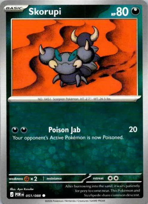 Skorupi, 051/088, Perfect Order, Reverse Holo